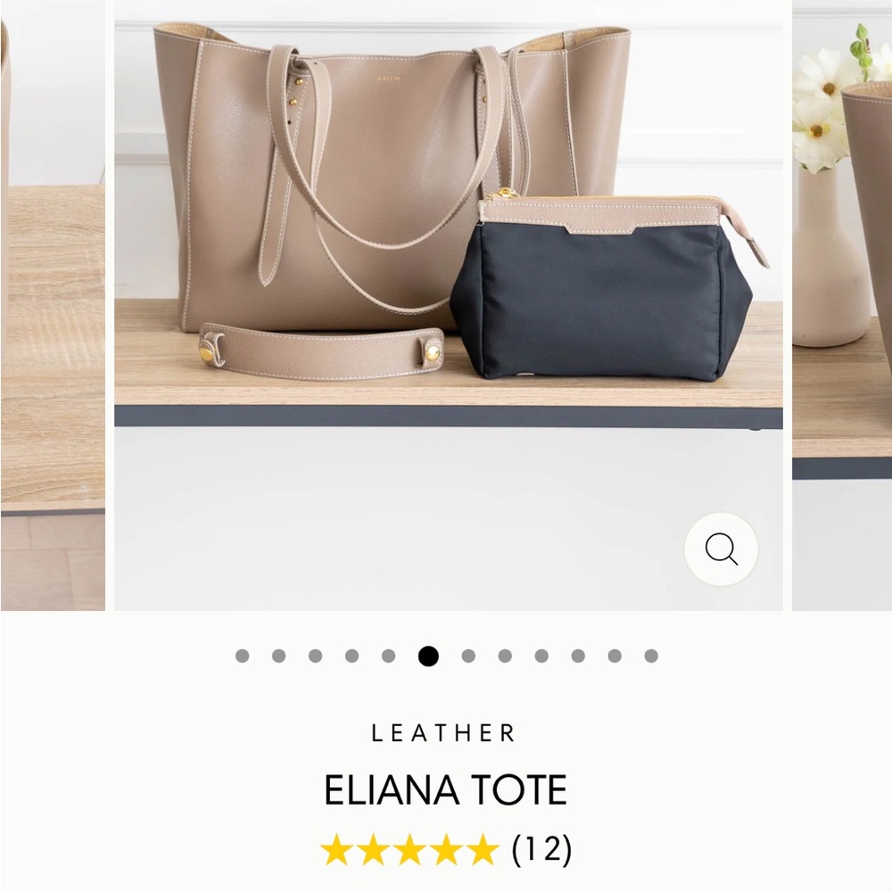Eliana Tote in Biscotti by Aallyn